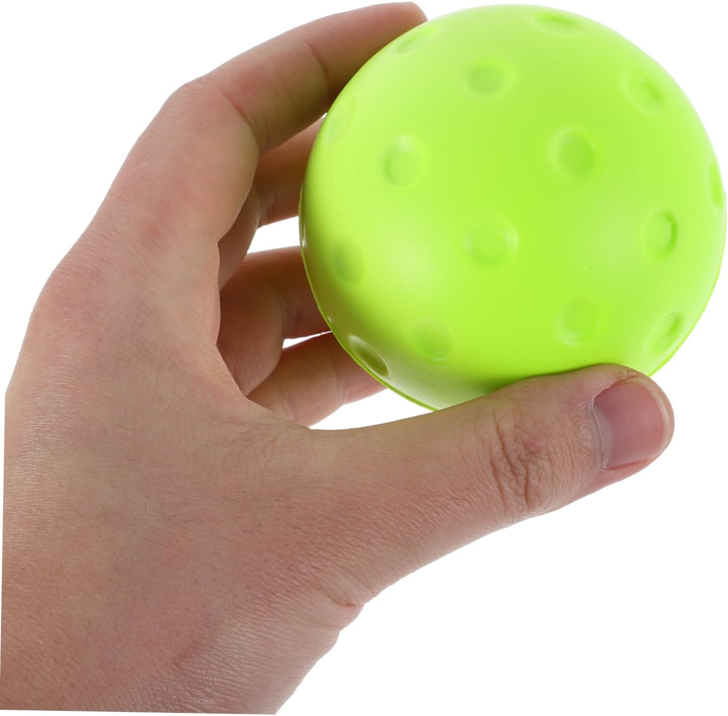 VICASKY Silent Pickleball Soft Pu Foam Practice Balls Noiseless Indoor Outdoor Play Balls for Pickleball Practice