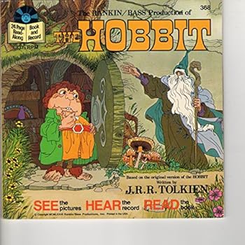 Paperback Hobbit Book & Record Book
