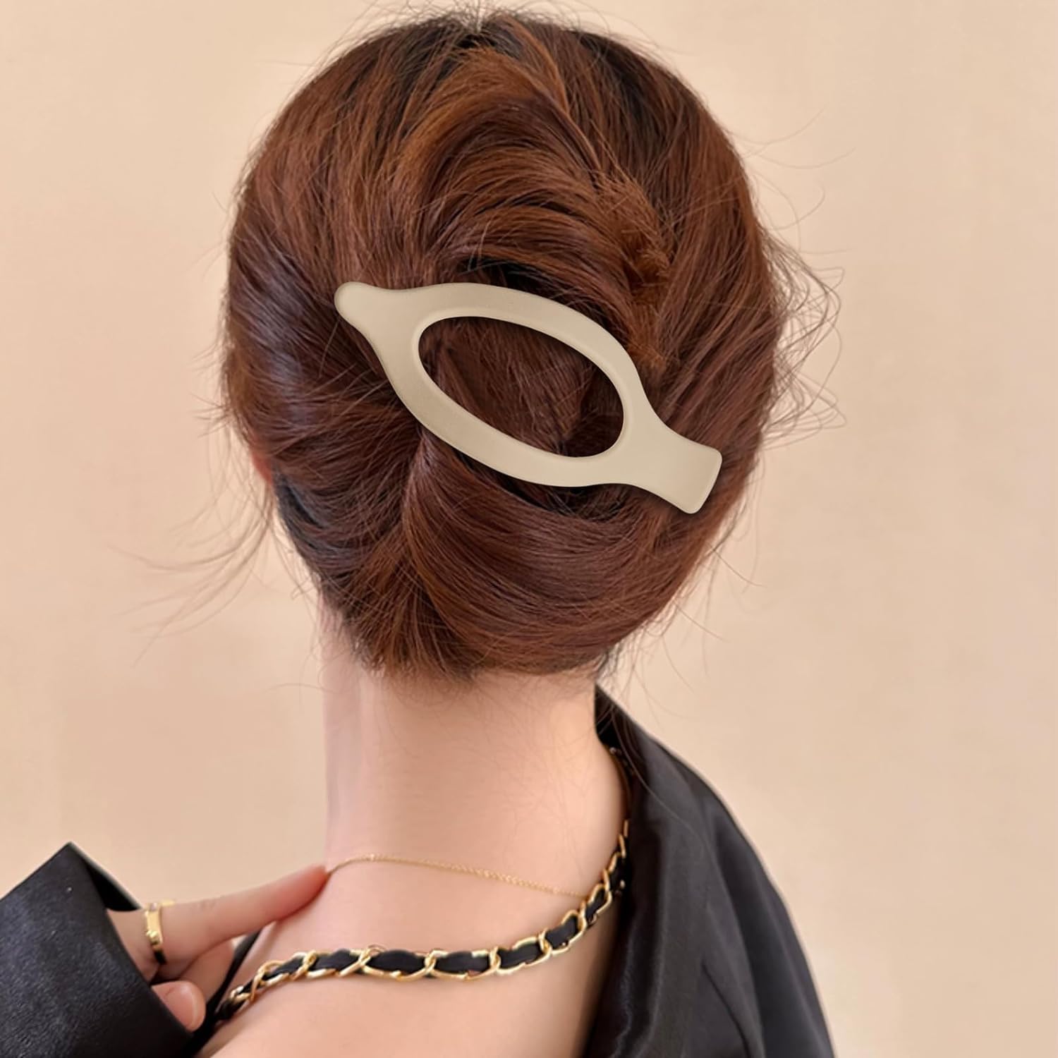 5 Pcs French Concord Flat Hair Clips - Image 4