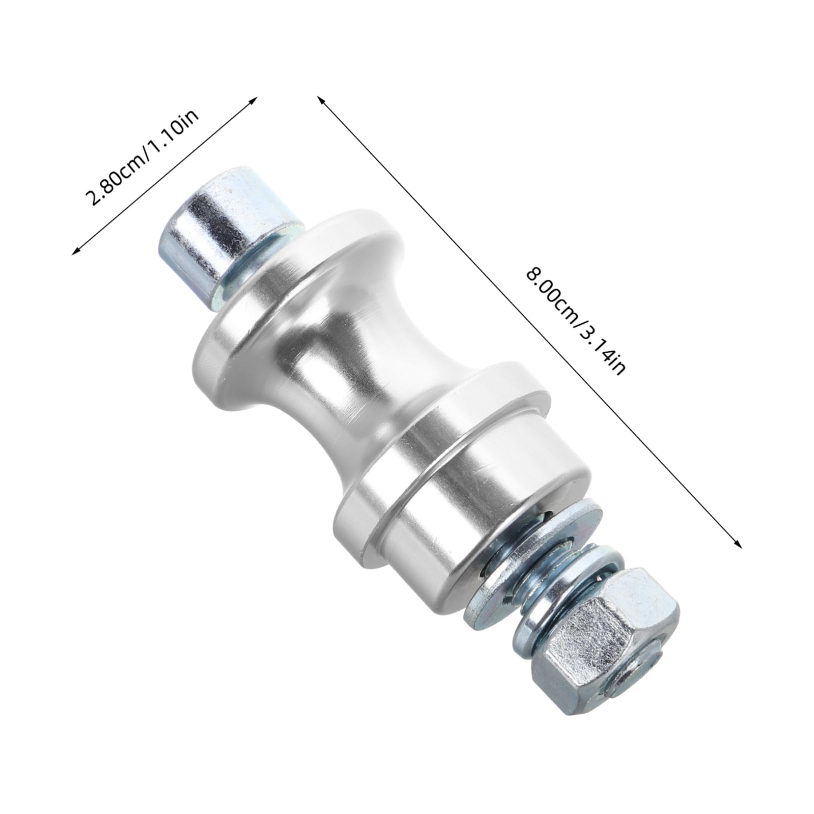 Cabilock Winch Rope Hook Bolt Mount Steel Construction Heavy Duty Towing Hook for Cars Easy to Install