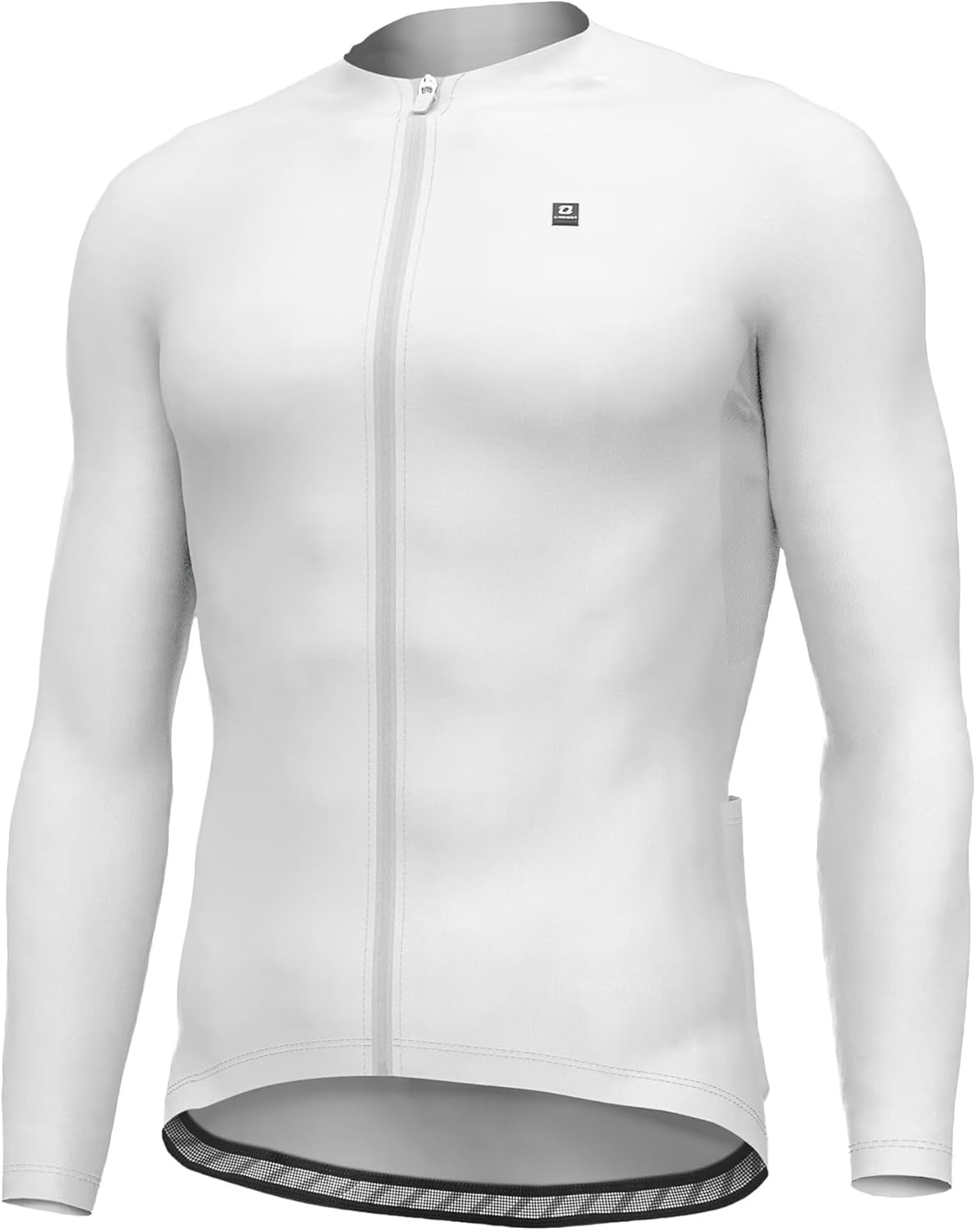 LAMEDA Men's Cycling Jersey Long Sleeves with 3 Rear Pockets Quick Dry Breathable Bicycle Jersey