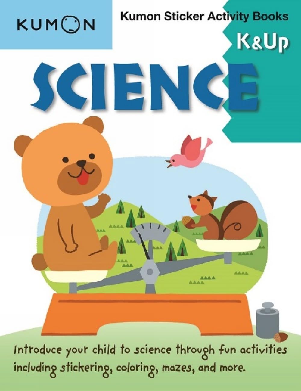 Science Sticker Activity Book: K & Up (Kumon Sticker Activity Books)