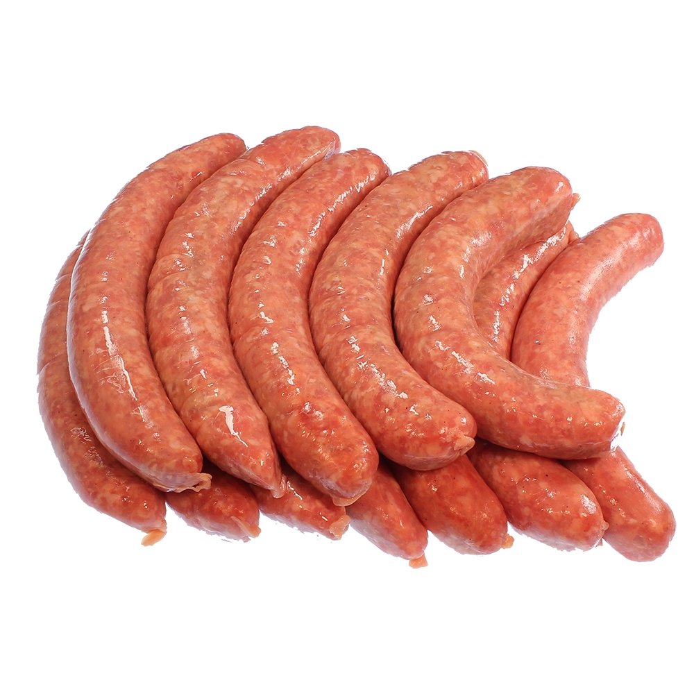Bratwurst grob, 40 Stück Im Grosspack = 4.800 g