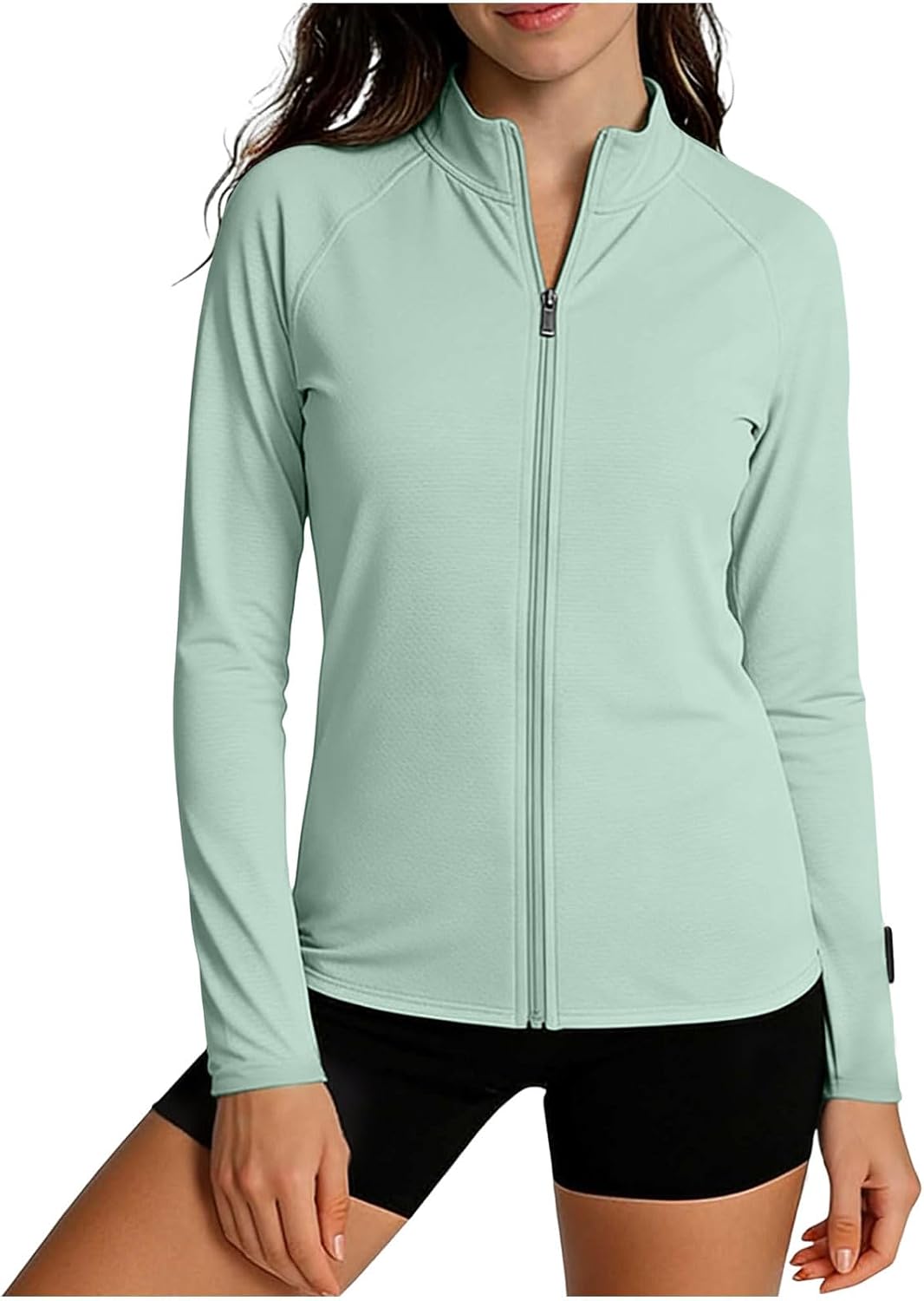 Women's UV Protection Jacket UPF 50+Full Zip Sun Hoodie Lightweight Hiking Fishing Outdoor Wear Travel Coats