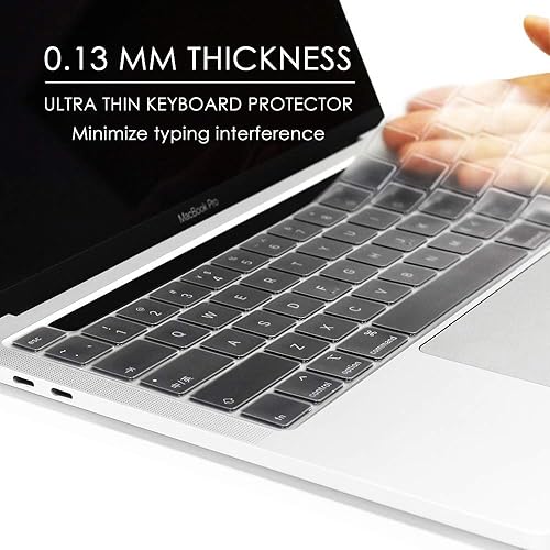 Miniatura 2 de ProElife Funda de teclado para MacBook Pro 2022 de 13,3 pulgadas con chip Apple M2 y MacBook Pro de 13 pulgadas 2021 2020 con Apple M1 (Modelo