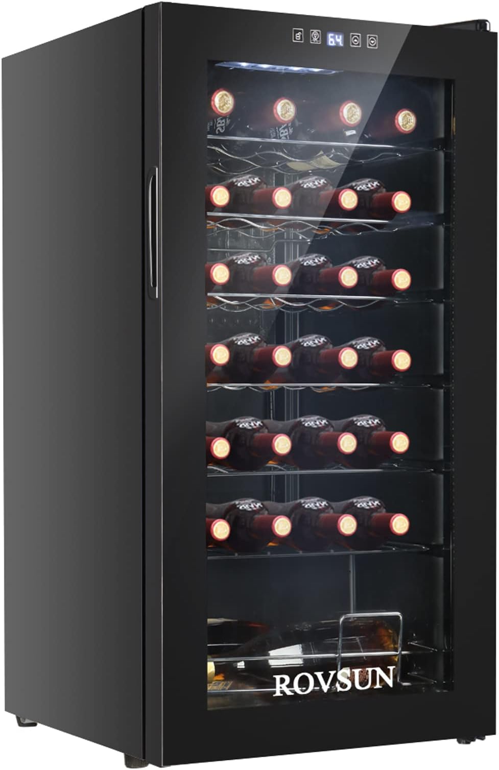 28 Bottles Single Zone Wine Cooler