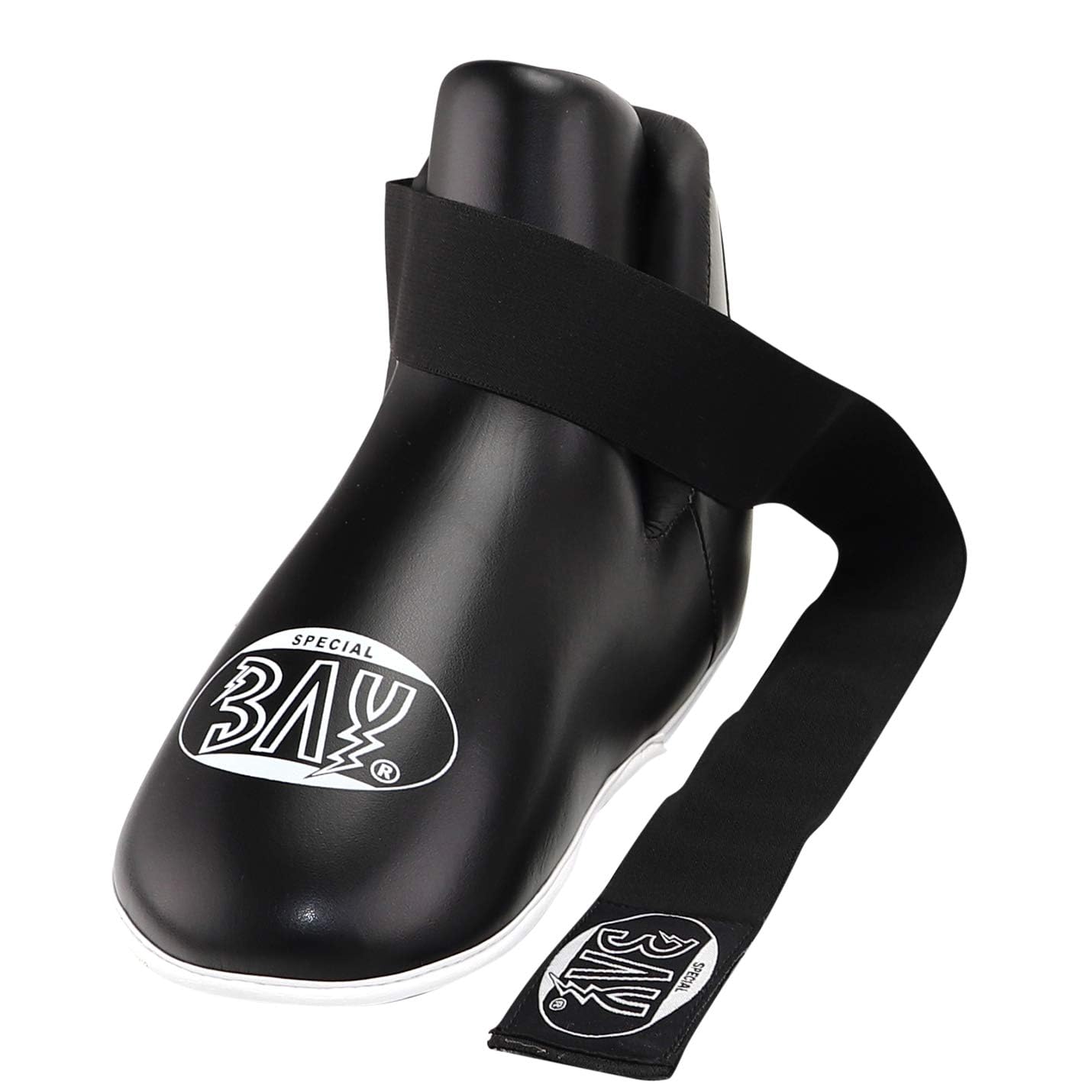 BAY Superkick Fußschutz Fußschützer Kickboxen Kick-Boxen Fußschoner Safety XXS - XXL, für Kinder und Erwachsene