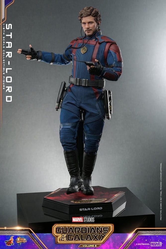 Hot Toys Guardiani della Galassia Vol. 3 Statuetta Movie Masterpiece 1/6 Star-Lord 31 cm