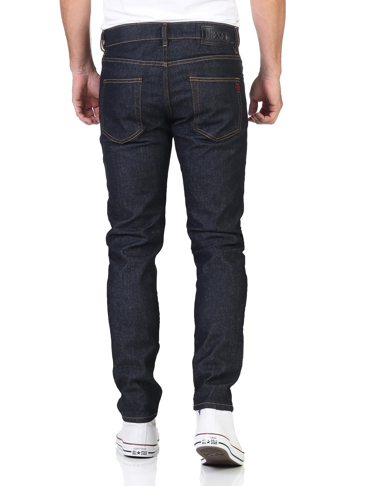 Diesel D-strukt L.34 Pantaloni Jeans, 01 Blue Denim, 31 Uomo