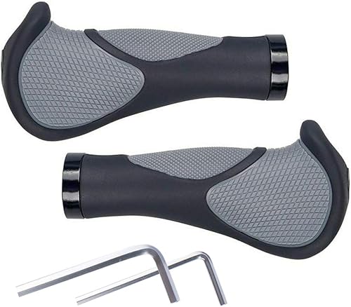 Wolfride - Agarraderas para manillar de bicicleta, ergonómicas para bicicleta de montaña