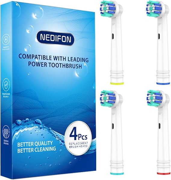 Replacement Toothbrush Heads for Oral B Braun,8 Pack Professional Electric Toothbrush Heads Compatible with Oral B 7000/