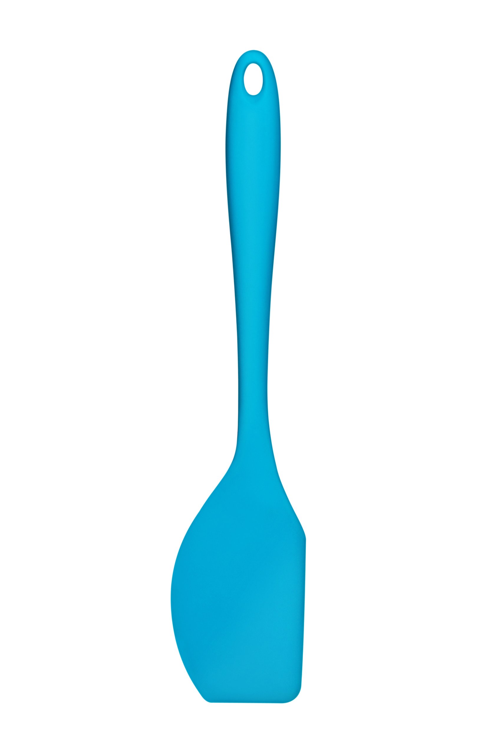 Premier Blue Housewares 805028 Zing Silicone Spatula - H28 X W7 X D2cm