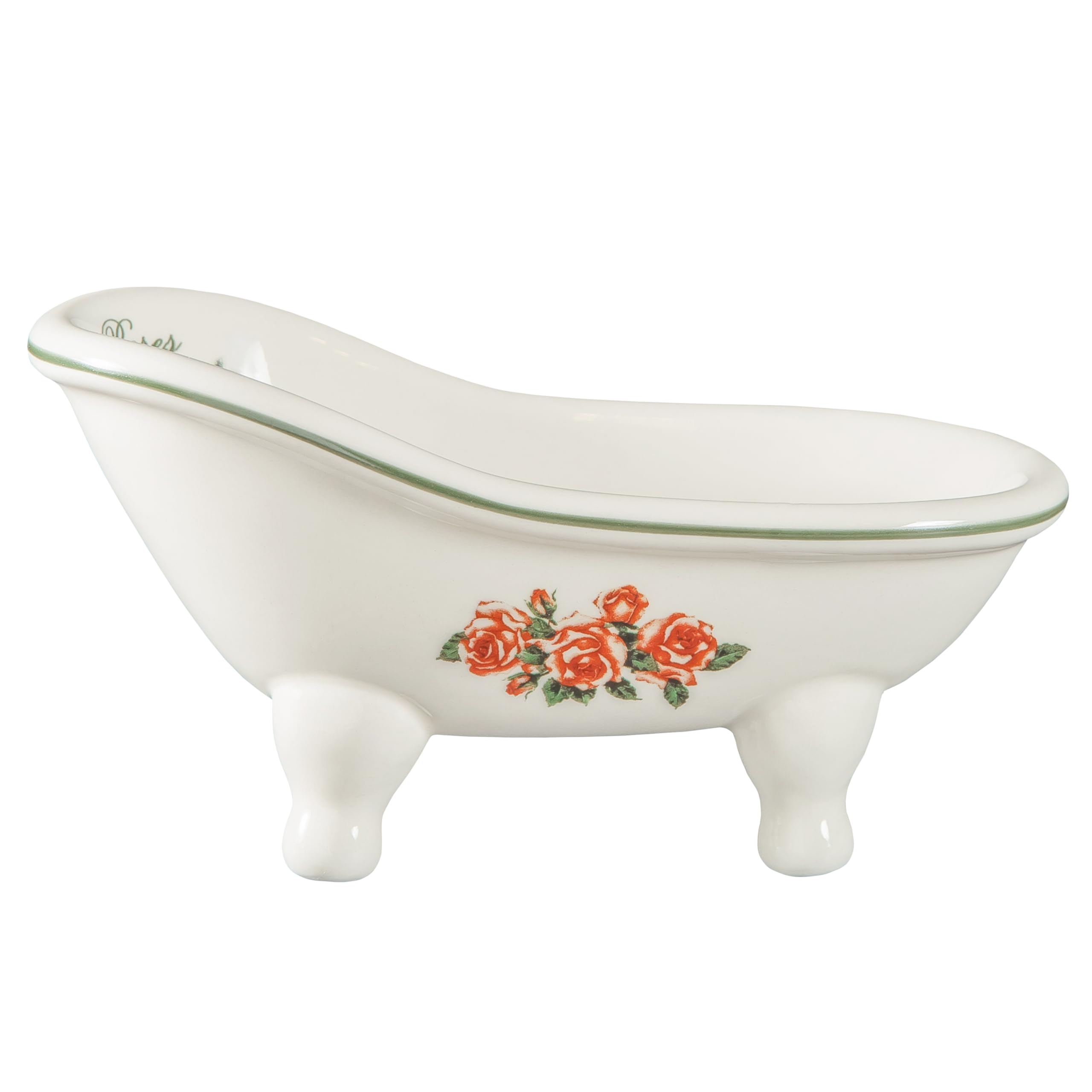 Porte-Savon Rustique En Bois D'Olivier Décoratif Pour Salle De Bain Env