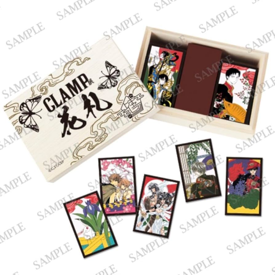 CLAMP展 CLAMP EXHIBITION CARD COLLECTION CLAMP exhibition Arcana card collection 50 types 17 pack