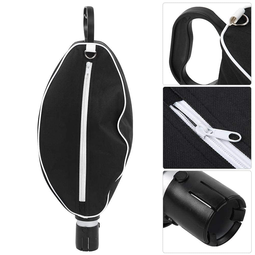 Tubo de Aluminio Telescópico Recoge Bolas de Golf 80 Bolas Soporte Colector