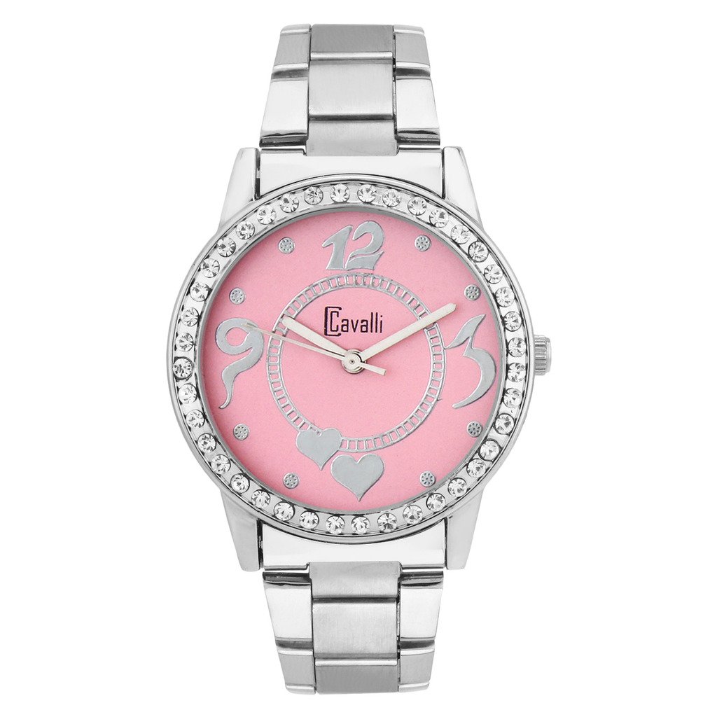 Cavalli Valentine Love Pink Dial Analog Watch- for Women (B01KVCPJFC) Amazon Price History, Amazon Price Tracker