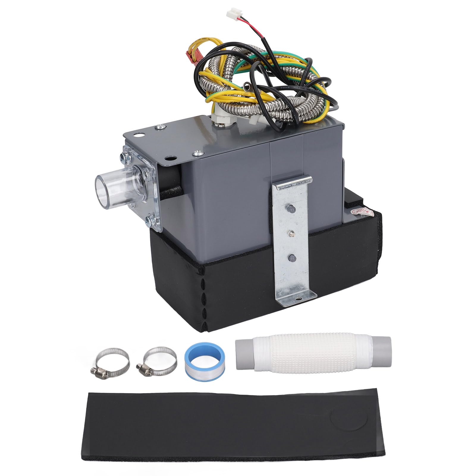 Bomba de Drenaje de Aire Acondicionado Bomba de Condensado Automática de bajo Ruido de 10 W para Sistemas HVAC Elevación de 700 Mm Acero Inoxidable