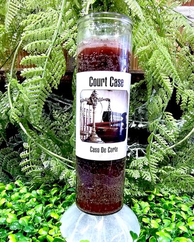 Court Case Candle | Vela Caso De Corte Spiriutal Candle | 7 Day Candle