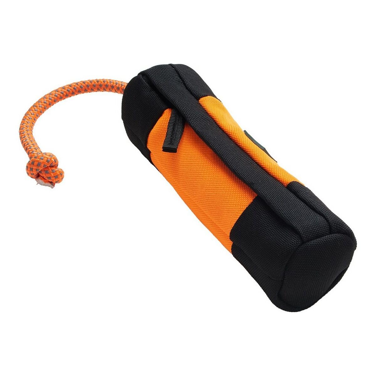 HUNTER Trainer Snack Dummy con corda di lancio, 37 cm, arancione/nero