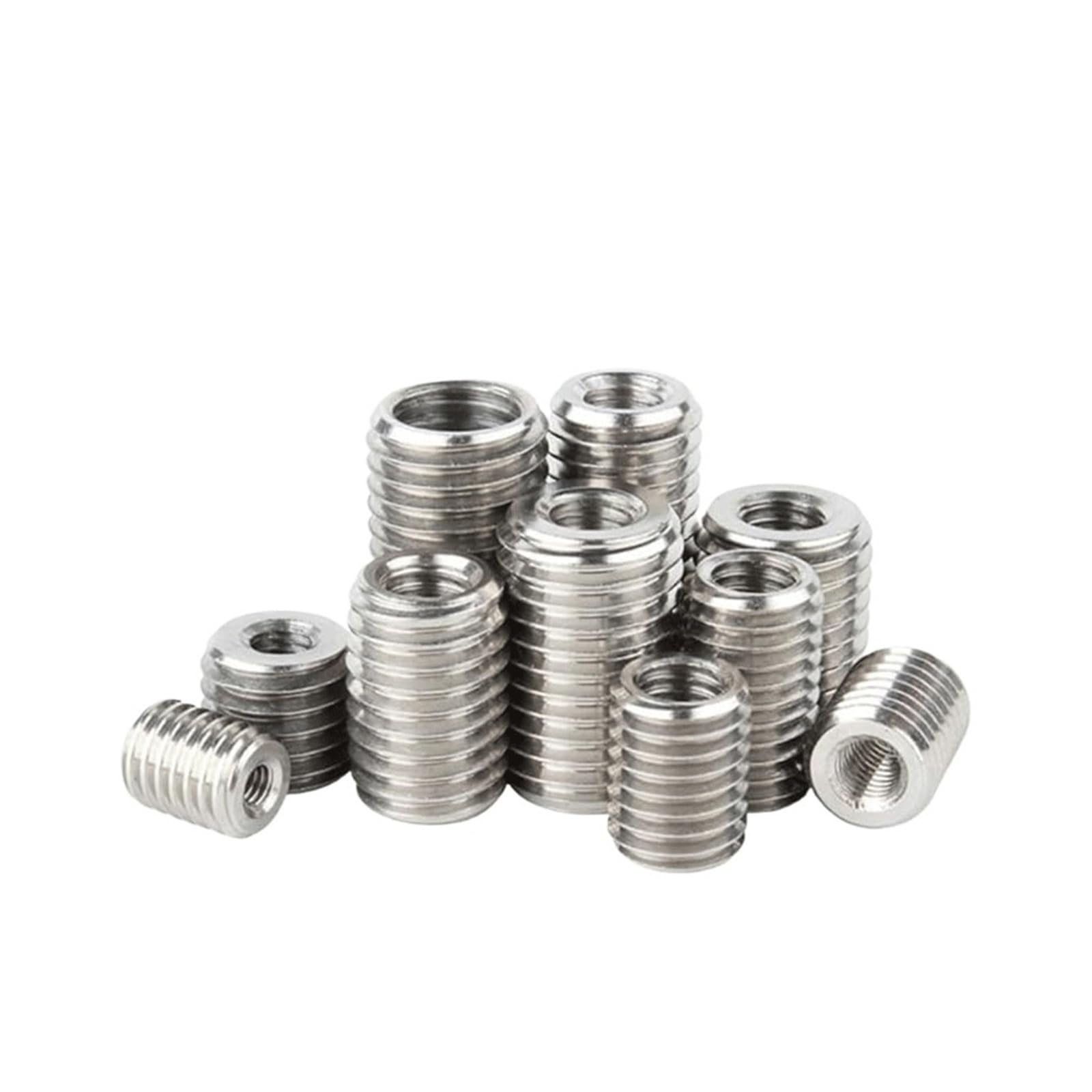 M2 M2,5 M3 M4 M5 M6 M8 M10 M12 M14 M16 Stal nierdzewna 304 Gwint wewnętrzny zewnętrzny Adapter śrubowy Nakrętki Tuleja wsuwana Nakrętka konwertera(M8-M16 (5pcs))