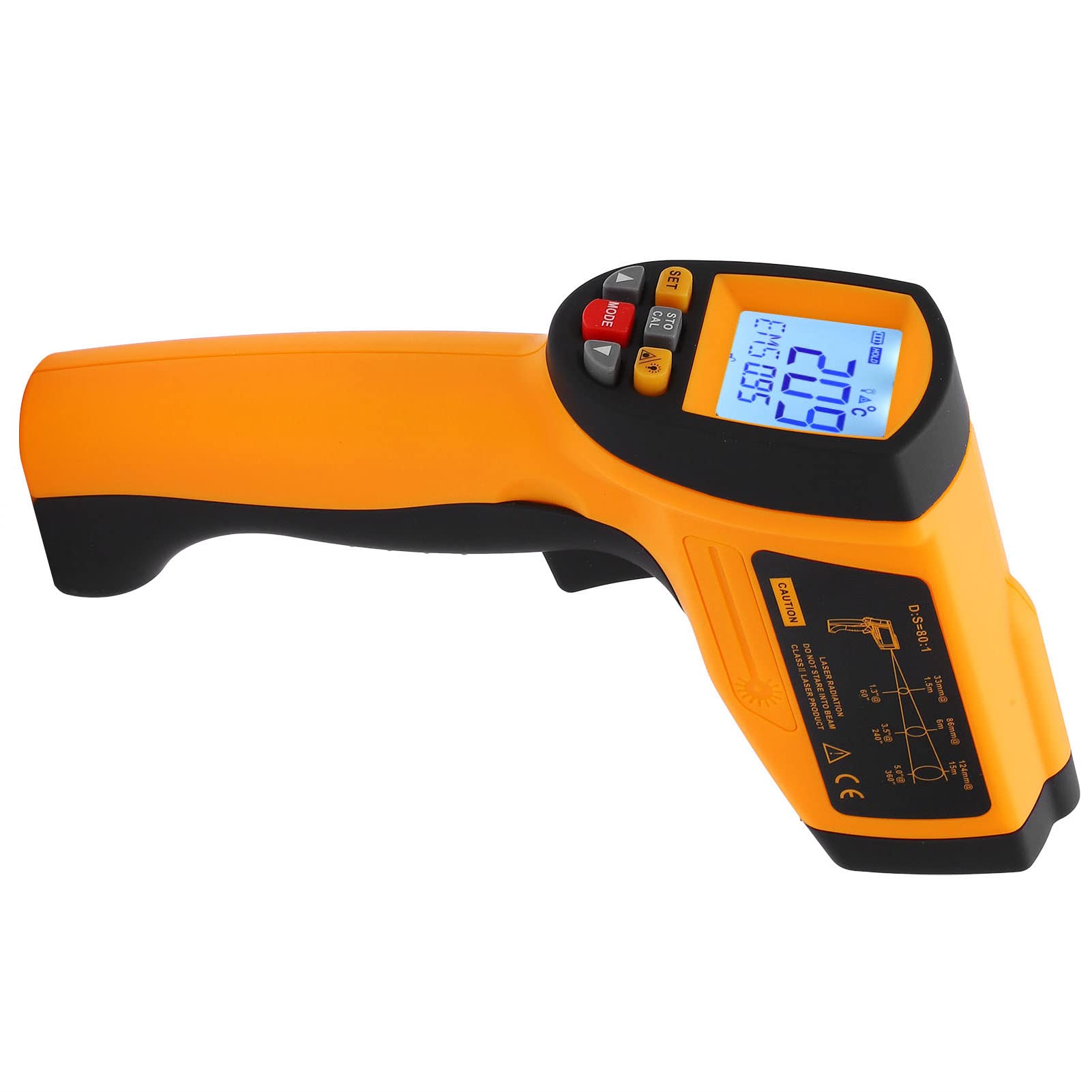 Generic Probador de Temperatura Portátil Industrial con Interfaz RS232 con Software de Análisis para un Uso Conveniente