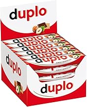 Duplo Einzelriegel – Schmeckt knusperleicht – 1 Packung mit je 40 Einzelriegeln (40 x 18,2 g)