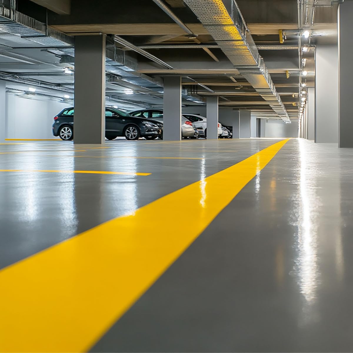 ARCANE INDUSTRIES Résine epoxy Sol REVEPOXY TRAFIC INTENSIF 5 kg Jaune Signalisation RAL 1023