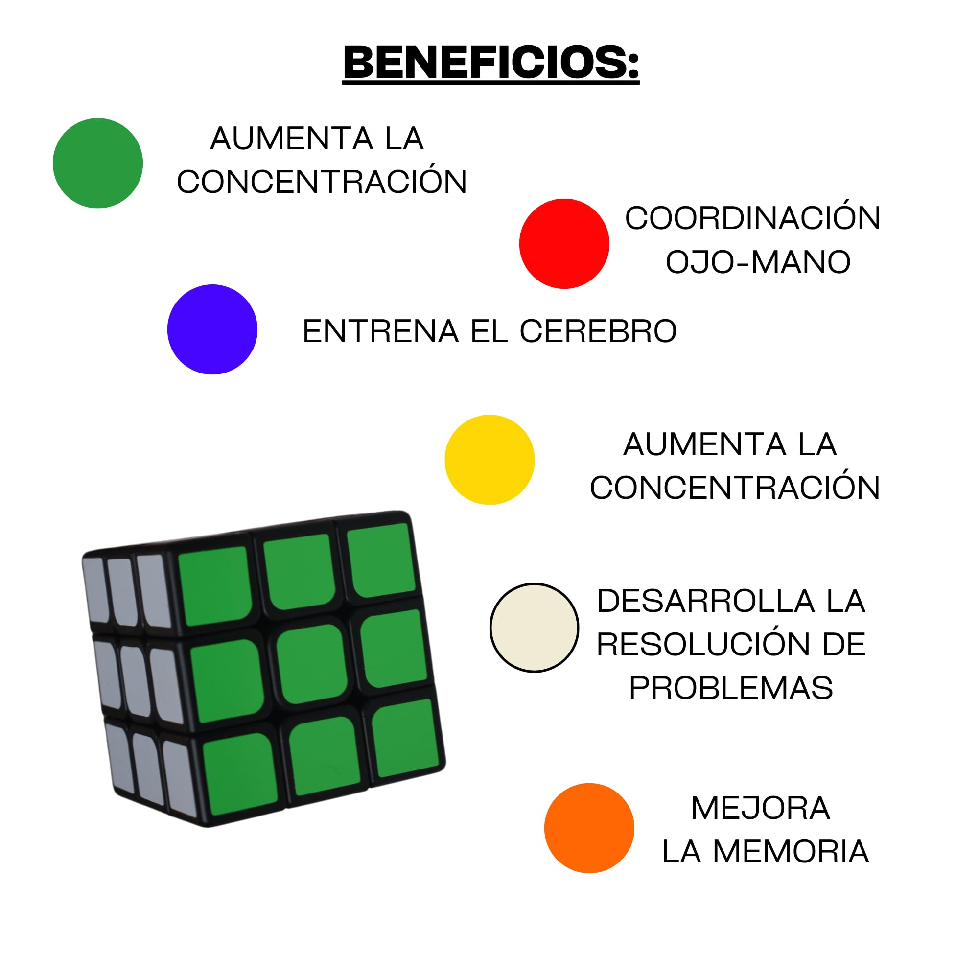 Cubo Mágico 3x3 Cubo de Velocidad