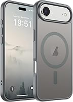 Vista 795 de SUPFINE - Funda magnética para iPhone 13 Pro Max (compatible con MagSafe), (protección contra caídas de grado militar de 10 pies), delgada, Negro