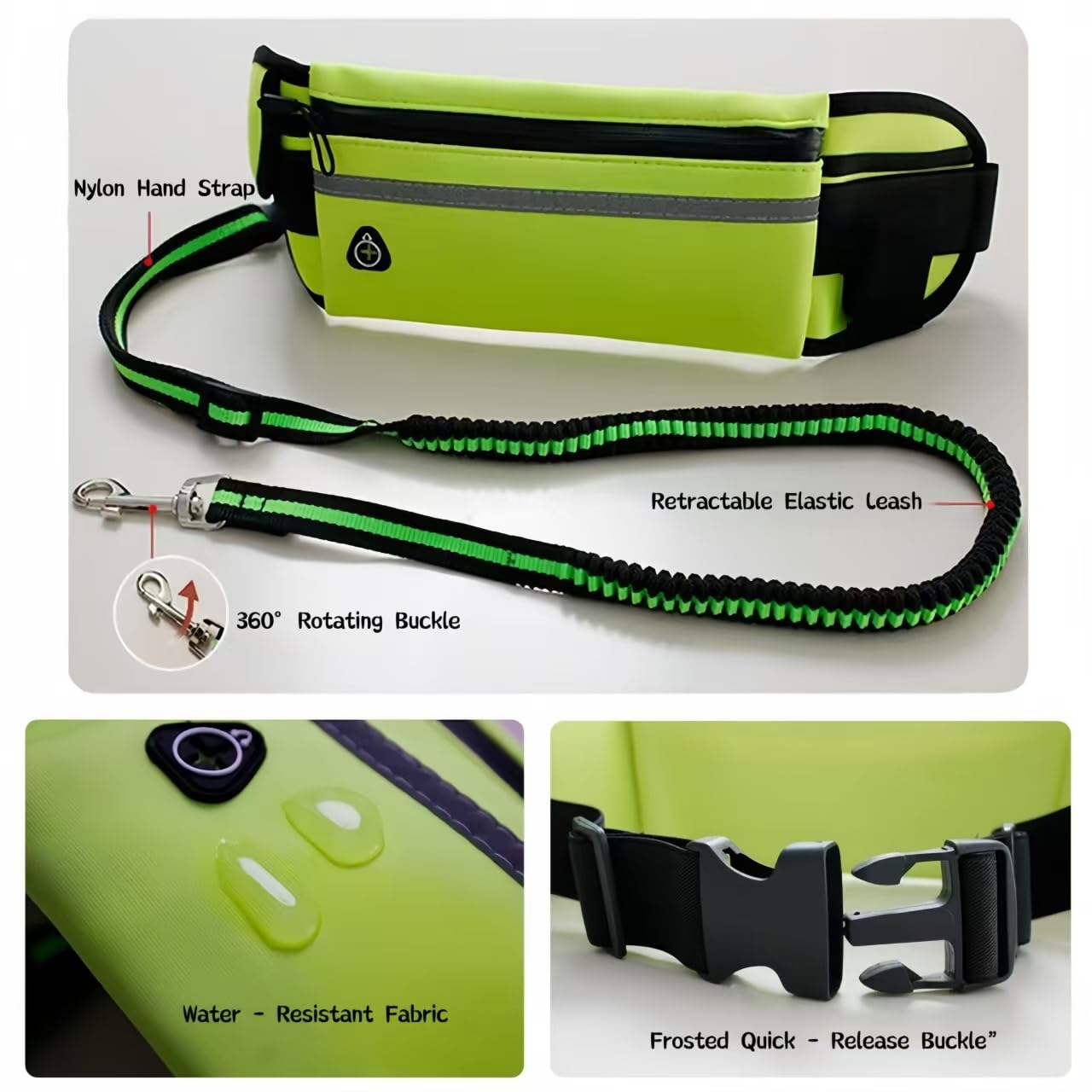 Vndnsy Hands Free Dog Lead 110-163 cm - Image 4