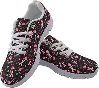 Jeiento Women Trainers Sports Running Shoes Causal Travel Walking Flat Shoe Lace-up Breathable for Lady Teenager Girls