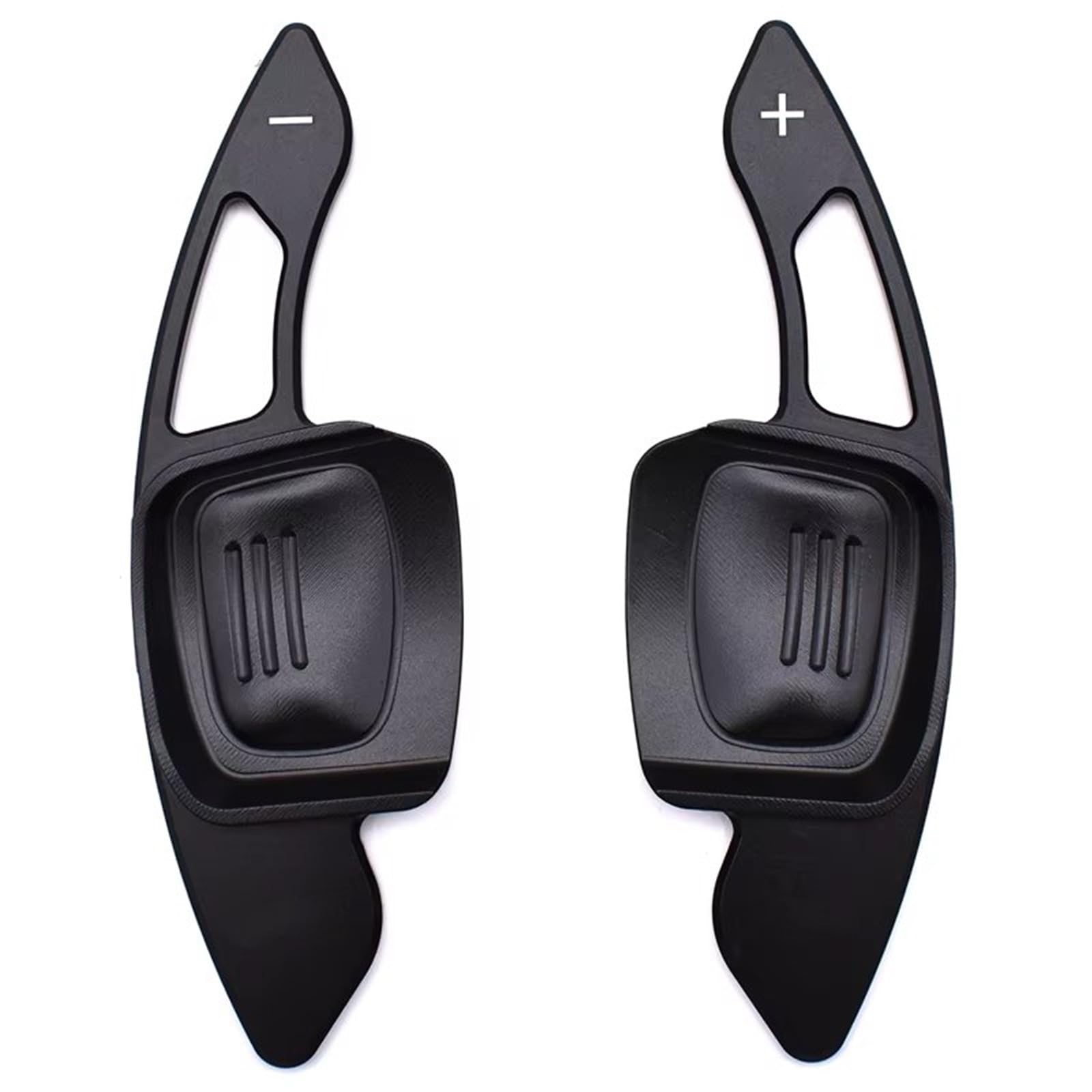 SEDYQMANW Compatible with VW for Passat 2018-2020 for C-Trek 2017-2020 for Tharu 2017-2020 Car Aluminium Steering Wheel Paddle Shifters Gear Shift Paddles(Black)