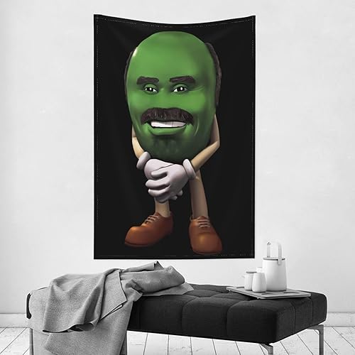 Miniatura 4 de BATCHONE Dr Music Phil Tapiz para colgar en la pared, tapices para habitación, dormitorio, decoración de vida, 60 x 40 pulgadas