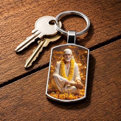 Image of Premium Printed Metal Keychain for Men & Women | High-Definition Artwork Print | Durable Key Ring for Car, Bike, Home & Office Keys | Stylish Decorative Key Holder Gift