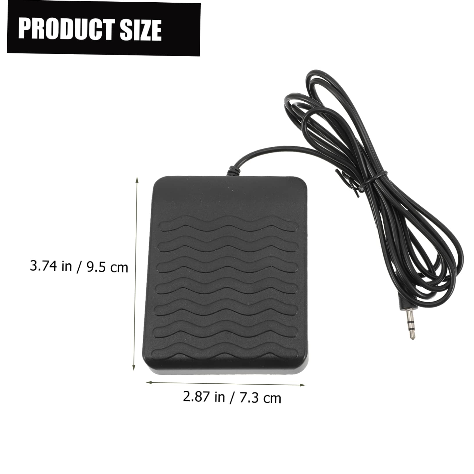 ibasenice 4piezas Pedal Sostenido Profesional Para Piano Electrónico Antideslizante y Compacto Compatible Teclados Digitales Para Músicos y Estudiantes