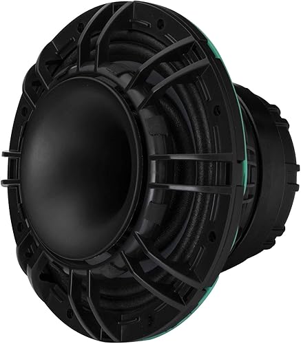 Miniatura 5 de Kicker 48KMXL65 6.5" 4-Ohm RGB-LED KMXL Altavoces coaxiales marinos cargados con bocina, par