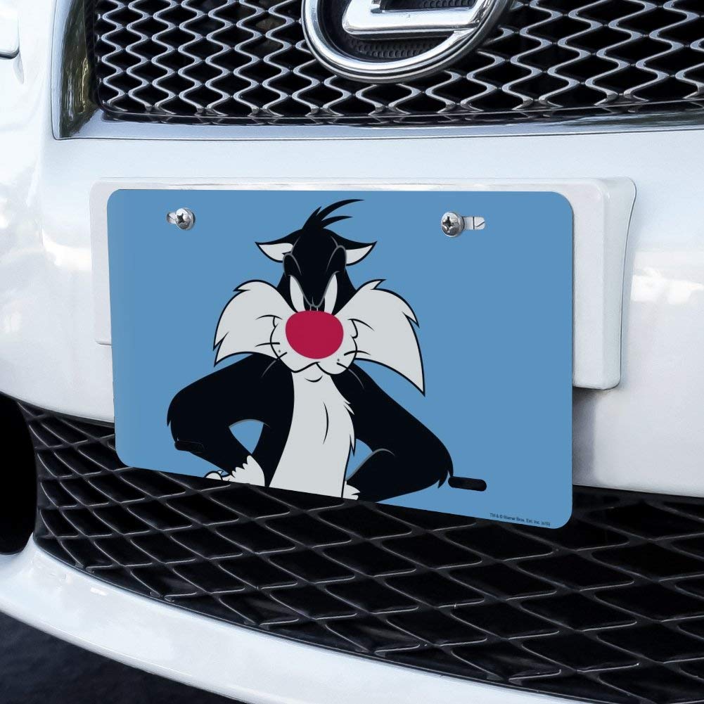 GRAPHICS & MORE Looney Tunes Sylvester Novelty Metal Vanity Tag License Plate