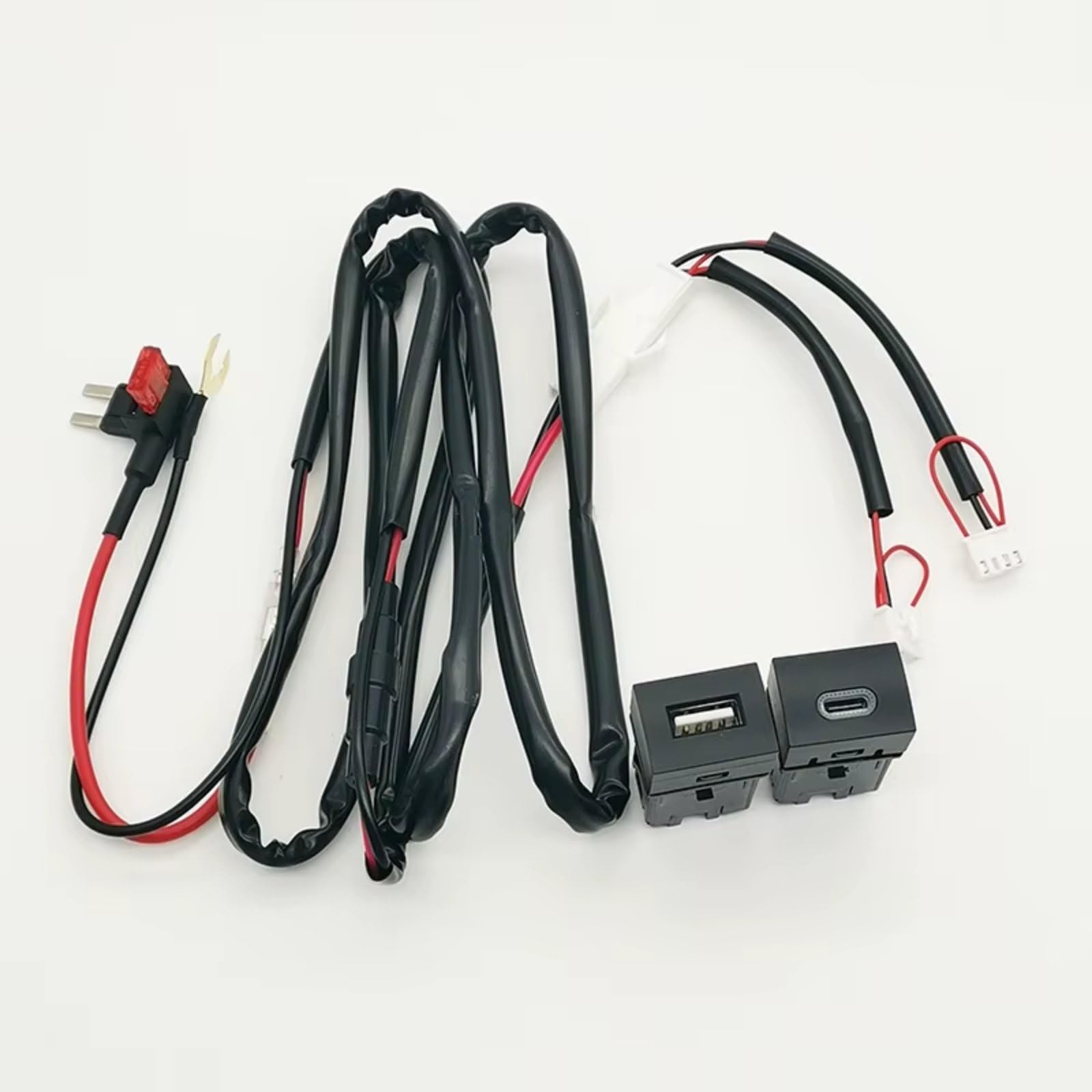 Porta USB Centrale Compatibile Con Mitsubishi Per Outlander 2023 Auto Caricabatterie Doppio QC3.0 Presa Ricarica Rapida Tipo C PD Ricarica Telefono Ricambi Auto