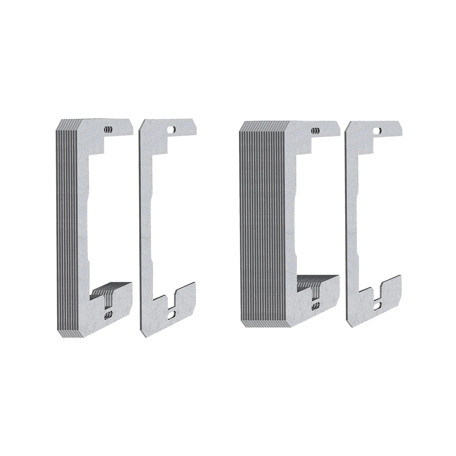 CALANDIS Metal Wall Plate Spacer Set for Bedrooms Simple Installation Spacers Leveler 10Pcs-image-4