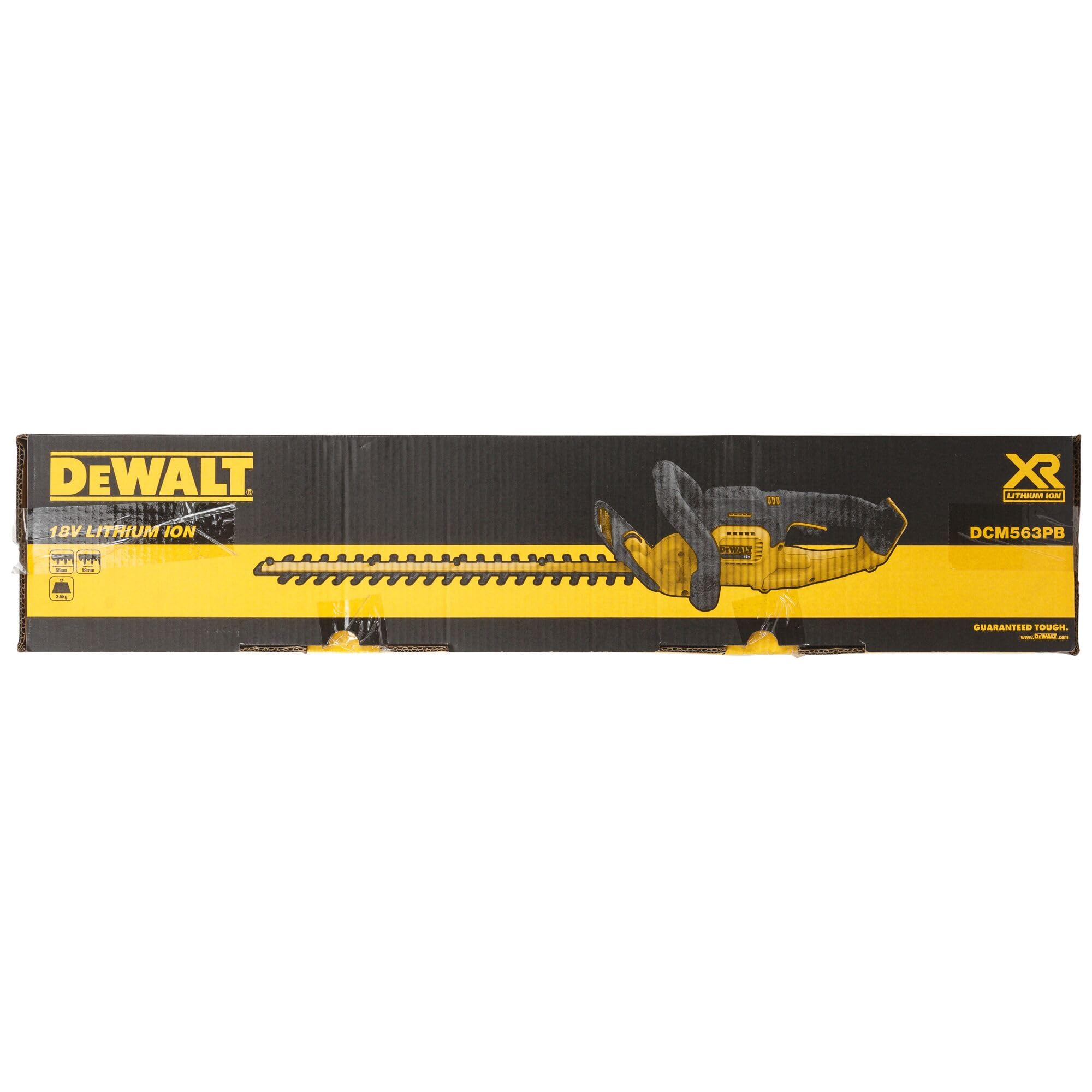 DEWALT DCM563PB-XJ - Cortasetos sin escobillas XR 18V, 55 cm, 19 mm sin cargador/batería
