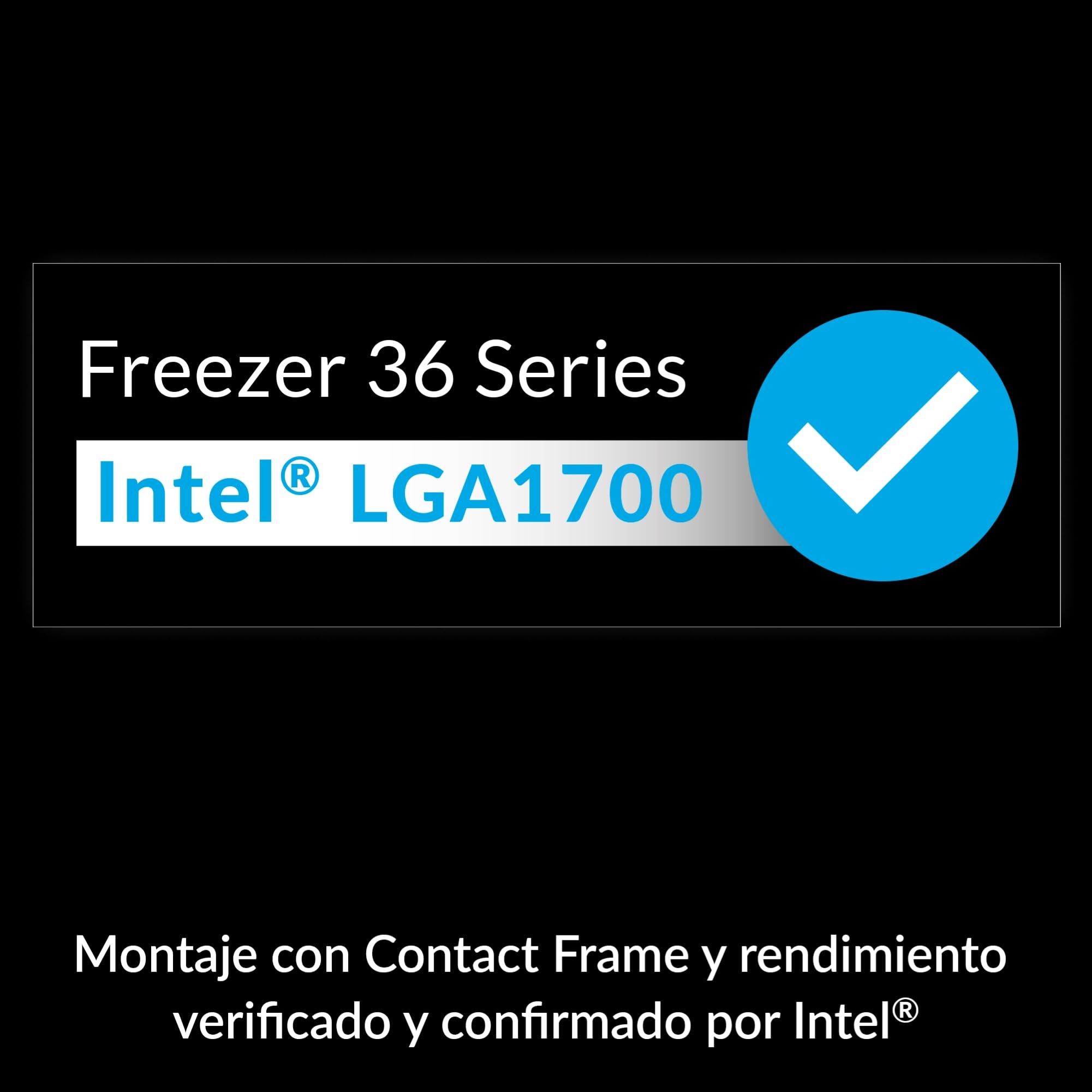 ARCTIC Freezer 36 A-RGB - Disipador CPU, Ventilador CPU de torre única con push-pull, Dos ventiladores P de 120 mm con presión optimizada, 200–2000 rpm, 4 Heatpipes, incl. MX-6 - Negro