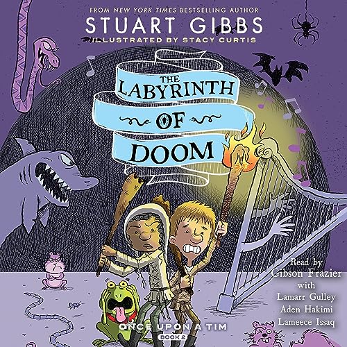 Enjoy The Labyrinth of Doom from Stuart Gibbs episode artwork