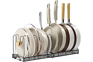 Pot and Pan Lid Organizer Rack: The Ultimate Kitchen Cabinet Solution