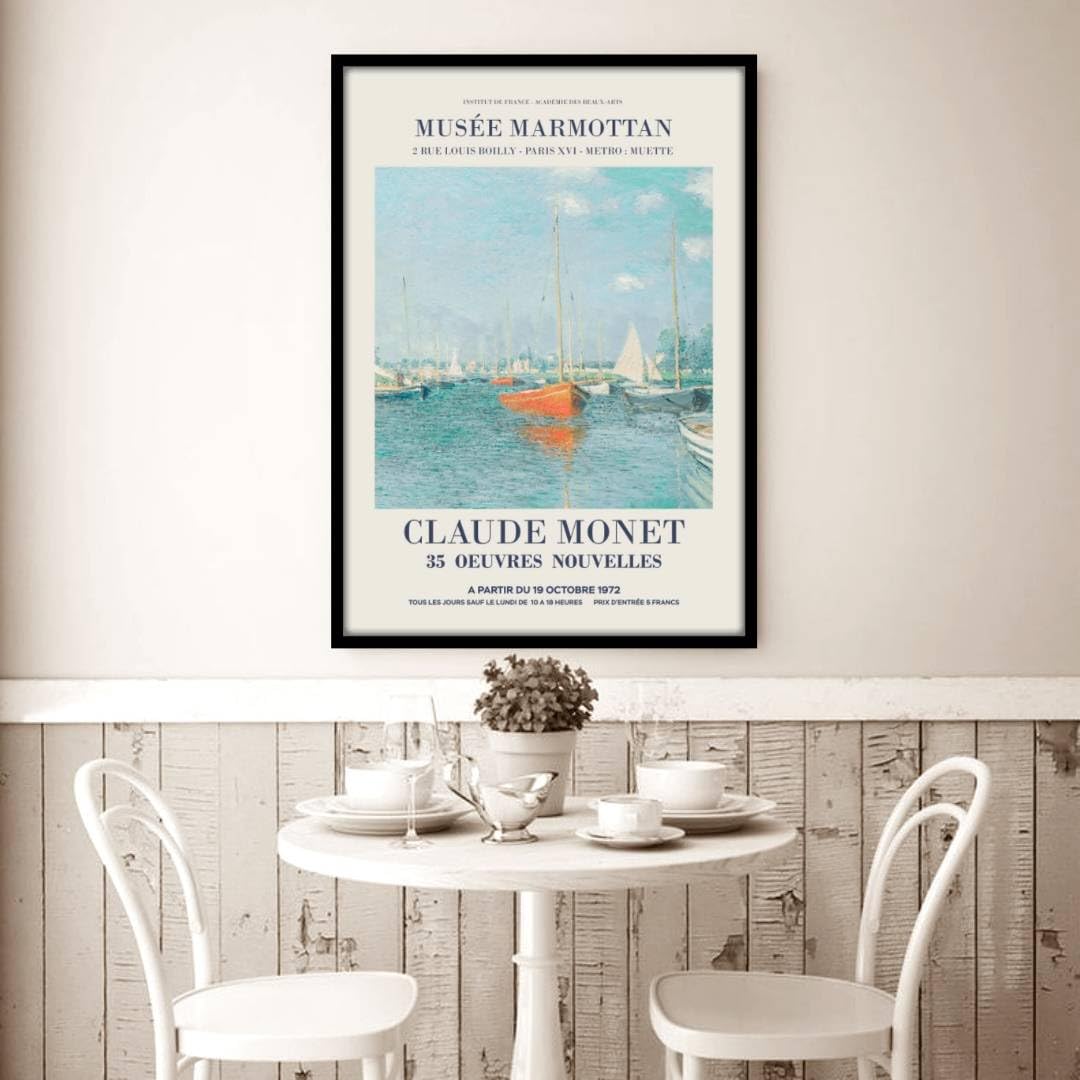 ★ ❣️送料無料❣️MONET ポスター Amazon.co.jp: モネ ヨットの絵 各種サイズ アートポスター