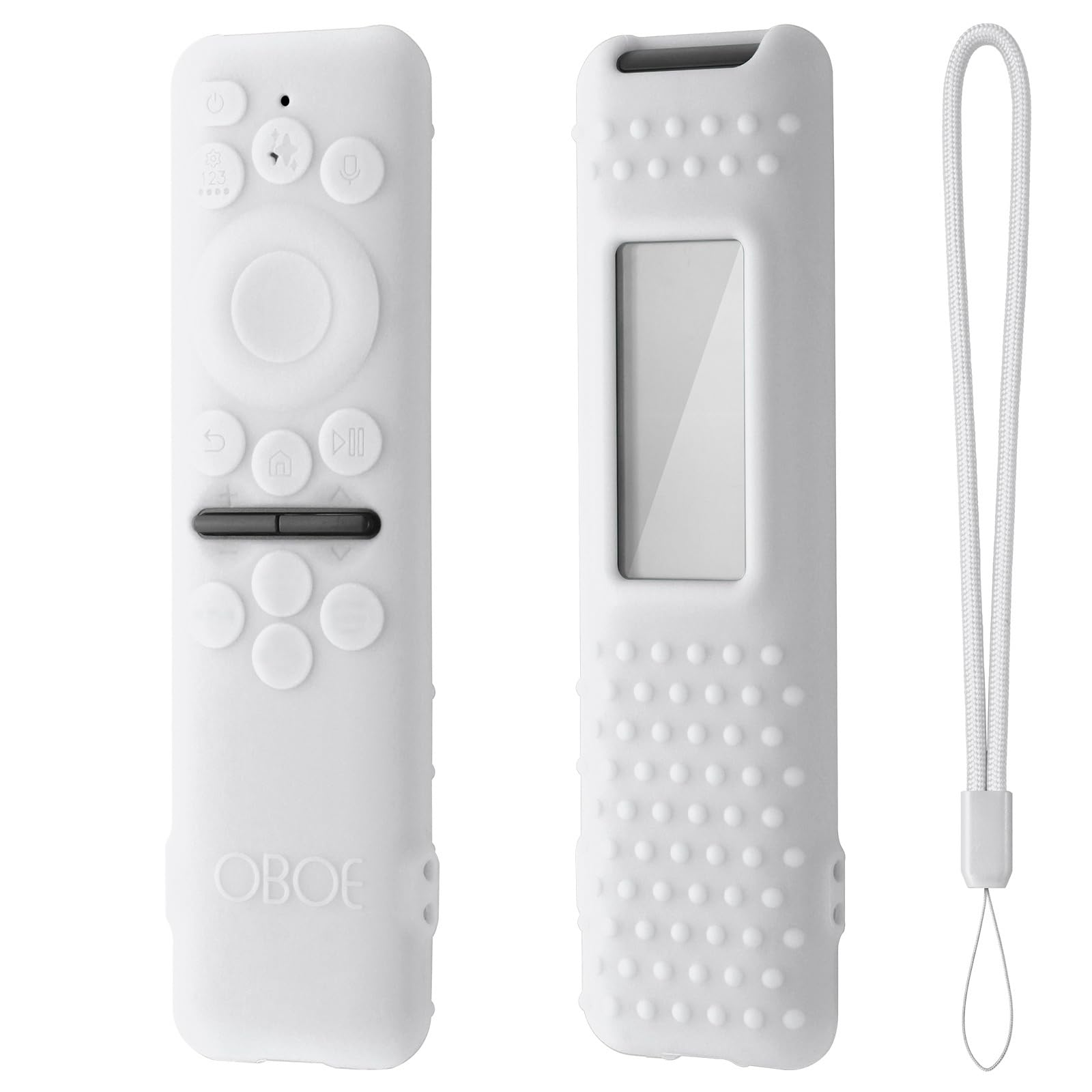 OBOE Silicone TV Remote Cover for Samsung Remote BN59-01311 QLED, Black — Amazon image 14