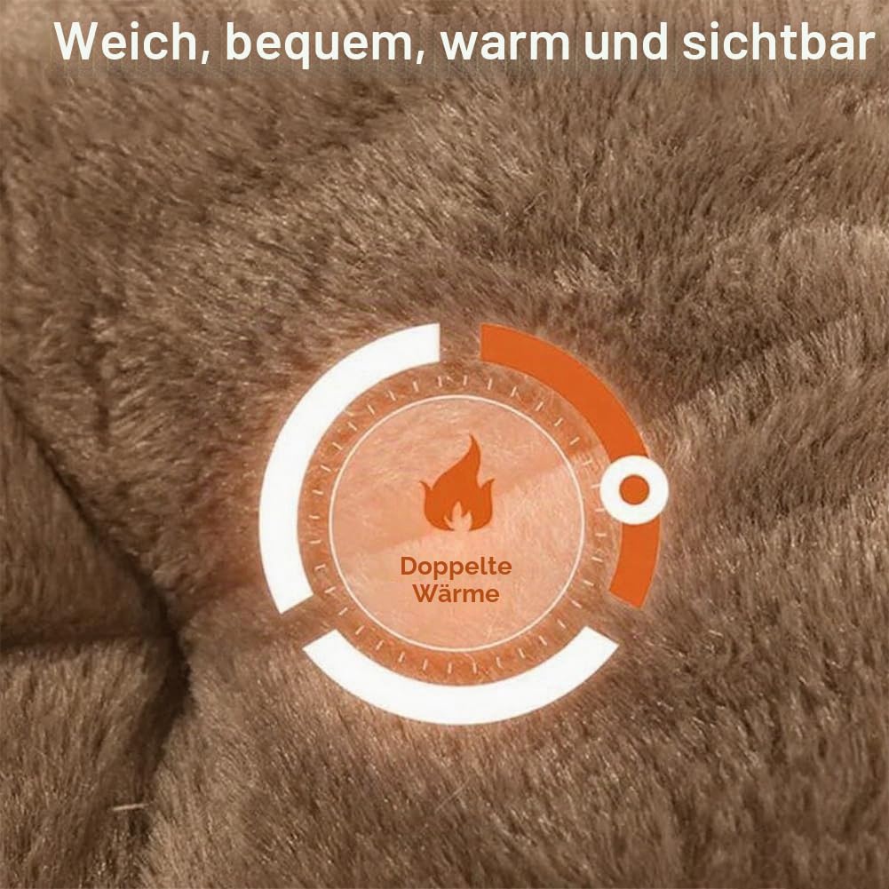 Flauschig Haustierbett Waschbar Hundebett Katzenbett Rund Donut Hundekorb Indoor Katzenkissen Katzenkorb Plüsch Welpenbett Schlafplatz für Katzen Kleine Mittelgroße Hunde