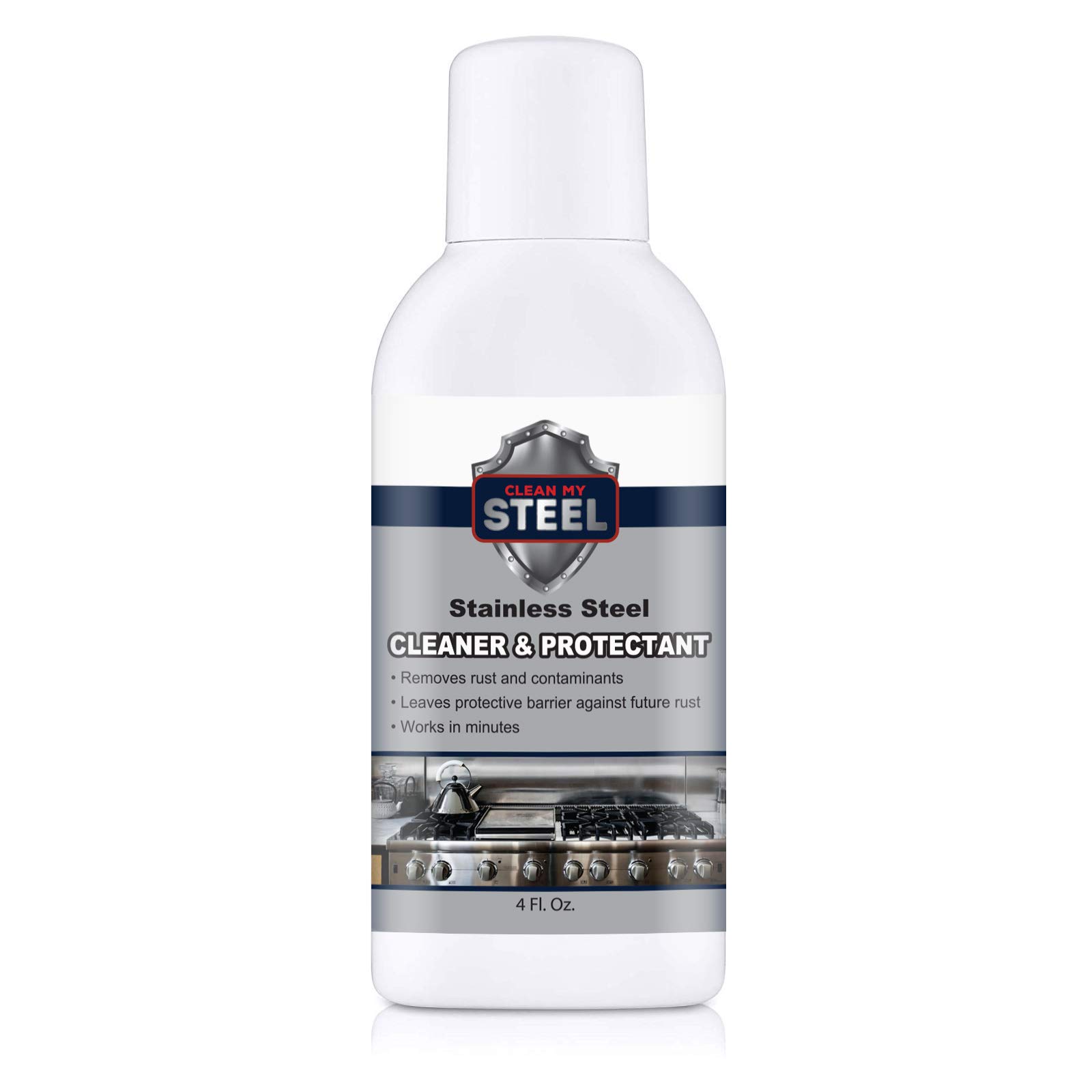 CLEAN MY STEEL Stainless Steel Cleaner and Protector 4oz