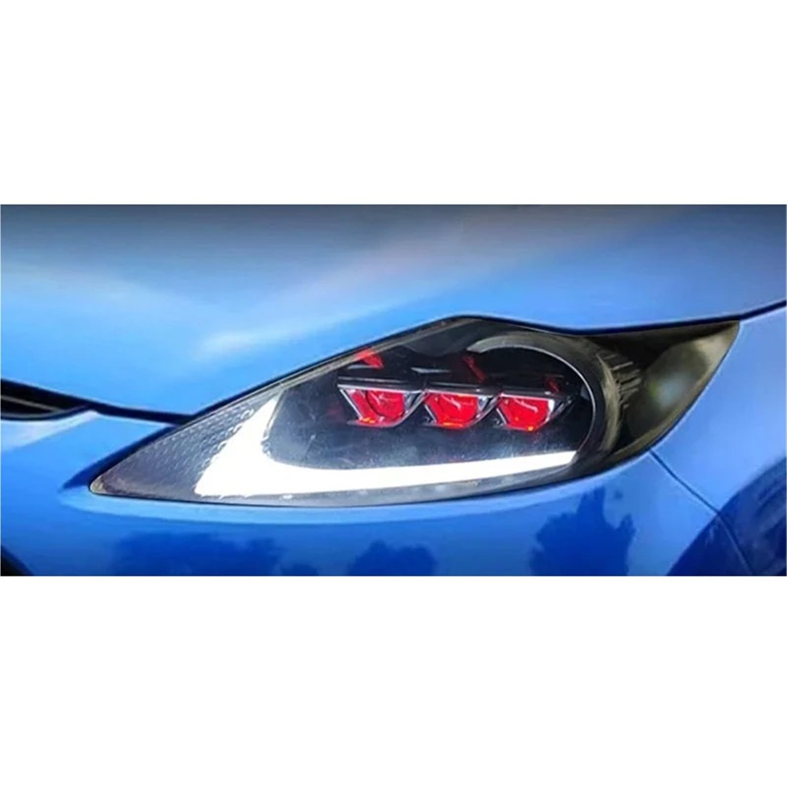 Faro Anteriore per Fiesta 2009-2012, proiettore, Luce Diurna, Accessori per Auto, luci per Auto, Gruppo Ottico Anteriore (fari/Una Coppia)
