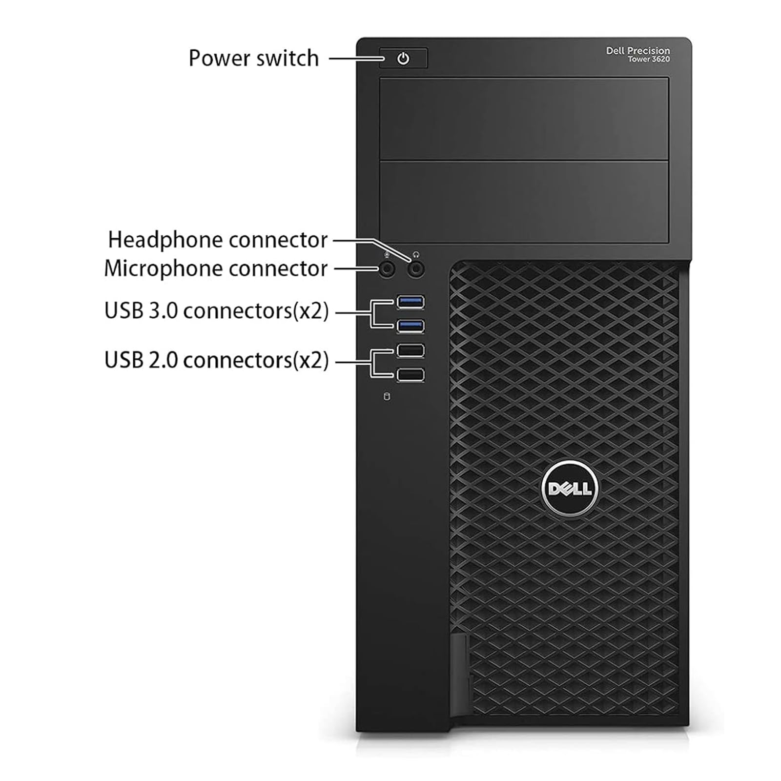 Dell Precision 3620 Mini Tower PC de sobremesa, Quad Core i5