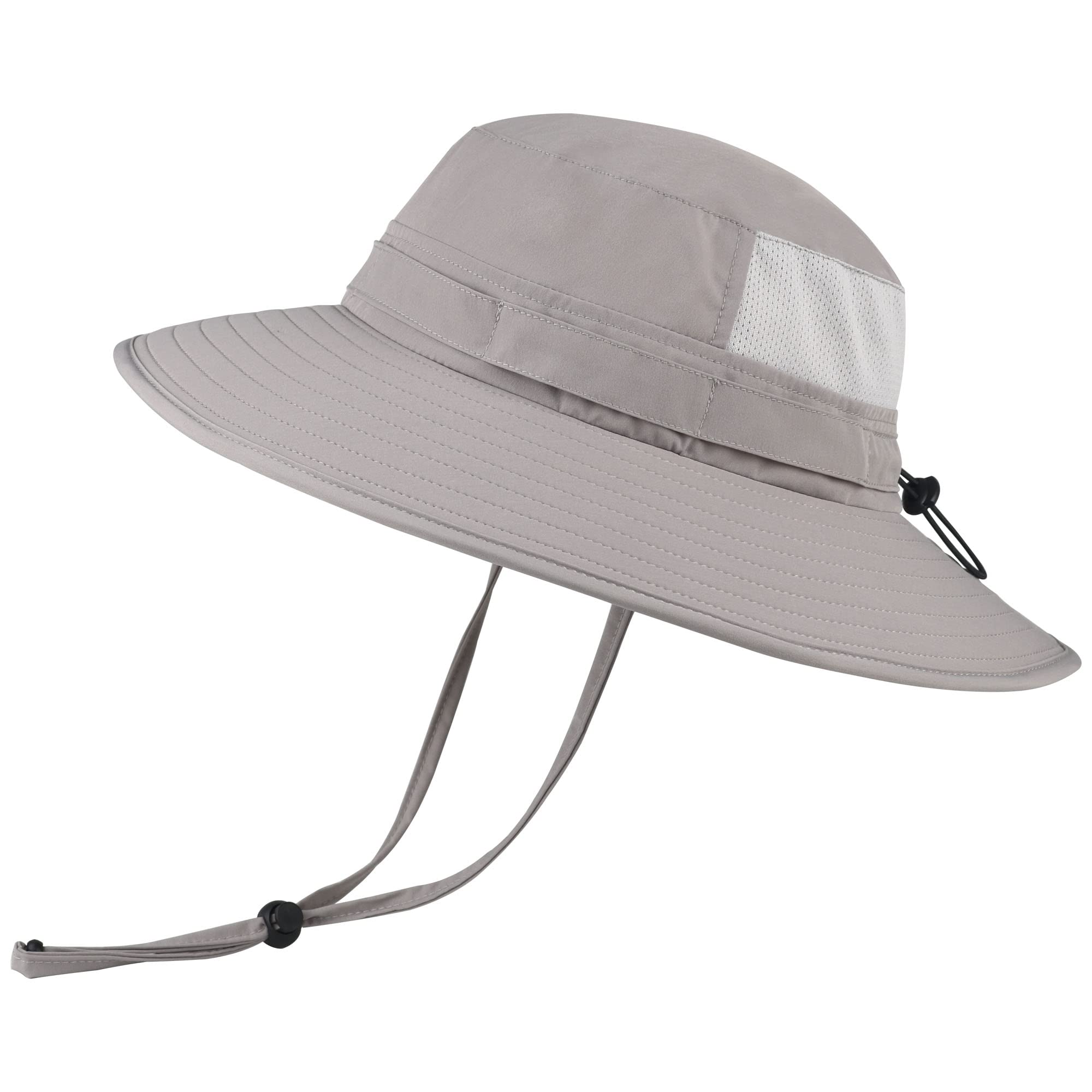 AISIYEDOWide Brim Sun Hat Women/Men Protection Boonie Hat for Hiking Camping Fishing Safari
